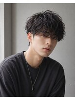 アイトーキョー 名古屋栄(AI TOKYO)&nbsp;ニュアンスパーマ/フェザーパーマ/センターパート/名古屋/栄