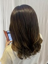 ココカラヘアー ニコ(cococara hair nico)&nbsp;コテ風パーマ/ベージュカラー