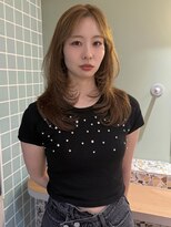 ウクク(UCUCU)&nbsp;ベージュカラー×ハイレイヤー