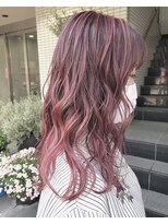 ジゼル(GiseL)&nbsp;【GiseL】ピンクハイライトバレイヤージュ