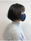 収まりがいい　ショートボブスタイル