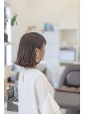 ショートヘアに自信あり/外はねボブ