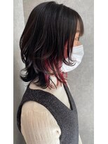 ビアンカ(Bianca) 【Bianca】ミディアムレイヤーつや感チェリーピンク