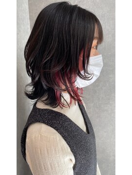 ビアンカ(Bianca) 【Bianca】ミディアムレイヤーつや感チェリーピンク