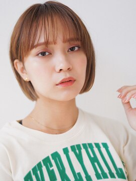 レッド(RED) シースルーマッシュボブ