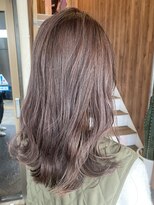 アヴァンス 天王寺店(AVANCE.) ラベンダーグレージュ×透明感