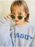 【Taylor 大宮】透明感ベージュ×外ハネボブ