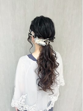 ヘアーメイクサロンアール(hair make salon R) ポニーテール