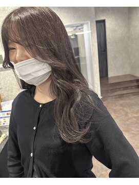 スーク 宜野湾店(suuk) ラベンダーベージュ×レイヤースタイル