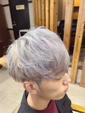 オーブ ヘアー リリー 博多2号店(AUBE HAIR lily) シルバーカラー！