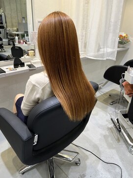 トレ(tre.) ioLu話題爆発中キャラメルストレート