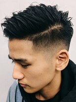 オーシャントーキョー ホワイト 原宿(OCEAN TOKYO WHITE)&nbsp;リアルお客様スタイル　ツーブロック　フェードショート