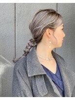 ヘアースペースブルーム プリュス 石橋店(HAIR SPACE BLOOM plus) 石橋阪大前/結婚式ヘアセット/バレイヤージュ/ブリーチ