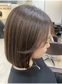 弱酸性ストレート 肩上ボブ