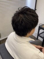 アイビー(ivy)&nbsp;ナチュラルパーマ＊毛流れパーマ＊メンズマッシュ