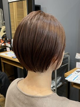 アルター(aL ter) 【オレンジブラウン×ショーボブ】鎌取/林愛華