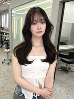 ボタン ハカタ(VOTAN hakata)&nbsp;【福岡美容室/小山田】韓国ヘア/グレージュ/前髪顔周り/レイヤー