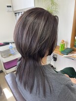 みとも美容室&nbsp;白髪ぼかしカラー