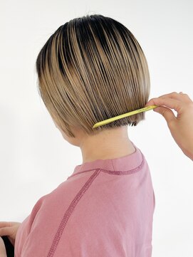 ルーム(room) [Soa 水谷]ボブデザインカラー