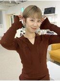 ワイドバングショート◎コンパクト/丸み/おしゃれ