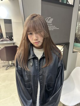 ジルバイジゼル(JILL by GiseL) ミルクティーグレージュ