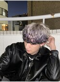 エンドカラーデザインカラーマッシュウルフホワイトカラー