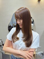 ロエ(LOE) 髪質改善ストレート、レイヤーカット、韓国ヘア