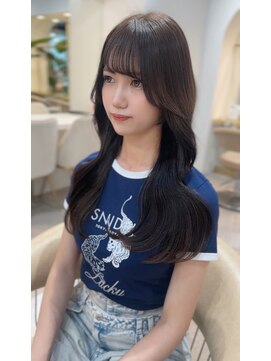 シックスバイギンザロンド 名古屋(six by ginza Lond) レイヤーカット　ショコラブラウンカラー