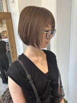 ボルタノット(volta∞knot)&nbsp;ほんのりピンクベージュ×裾カラー紫！