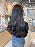 20代30代ロング暗めグレージュゆる巻き