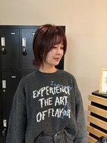 アイリー 名古屋(A/LEE)&nbsp;ボルドー/外ハネボブ/小顔カット