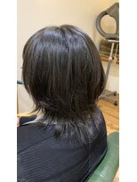 美容室 アイディー i-dee ウルフカット