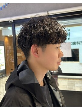 ザザ シンジュク(ZA/ZA shinjuku) 冬モテ緩めメンズパーマ