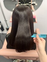 ツイ 新潟駅南けやき通り(tui)&nbsp;髪質改善ストレート/チョコレートブラウン/顔まわりレイヤー