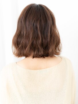 ドクターズ サロン ラブ(Dr's Salon LAB) ニュアンスパーマ暖色系カラーミニボブe古河10代20代30代