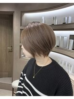 エレノア 静岡店(Eleanor)&nbsp;【八重津】くびれショート×ミルクティーベージュ