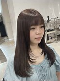 【四条烏丸】透明感ショコラブラウン×レイヤー