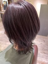 エミュー(emue)&nbsp;透明感髪質改善カラー◎レイヤーミディ×くびれ20代30代小顔