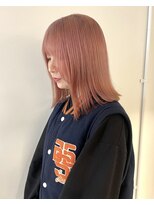 ニコ サガ(NIKO Saga) 佐賀/暖色カラー/ピンクカラー/ボルドーカラー/ボブカット
