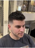 MEN’S HAIR/波巻きツイストスパイラル/リバースセンターパートF
