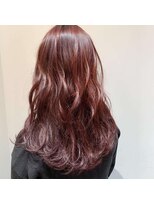 ムーン(moon)&nbsp;ピンクベージュ/アンブレラカラー/クールショート/前髪/武蔵小杉