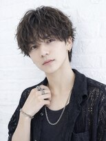 エイド 本店(aid) 波巻きスパイラルパーマラウンドマッシュショートシャドウパーマ