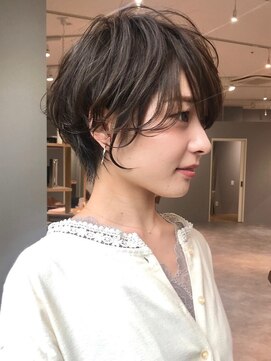 ビュートヨナカ(VIEW TOYONAKA) 【30代40代50代】無造作くびれショート/長め流し前髪