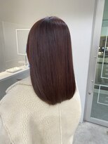 ヘアサロン ナノ(hair salon nano) ピンクブラウンカラー