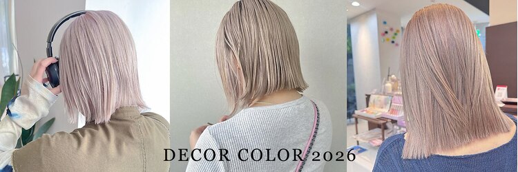 デコラ DECORのサロンヘッダー