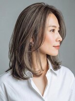 サンタフェ 太田大泉店(Santa'Fe)&nbsp;Santa'Fe式脱白髪染め白髪ぼかしカラー/ミディアムレイヤー