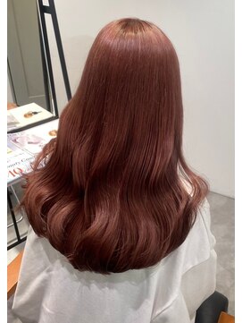 フォルテリノ ナゴヤ(FORTE Lino) ブリーチなしWカラーで叶える高発色レッド◎