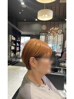 サンカリ SANKARI 船木店 大人可愛い丸みマッシュショート