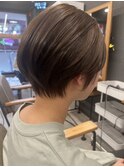 丸みショートボブ