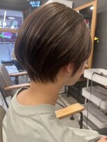 髪と音&nbsp;丸みショートボブ